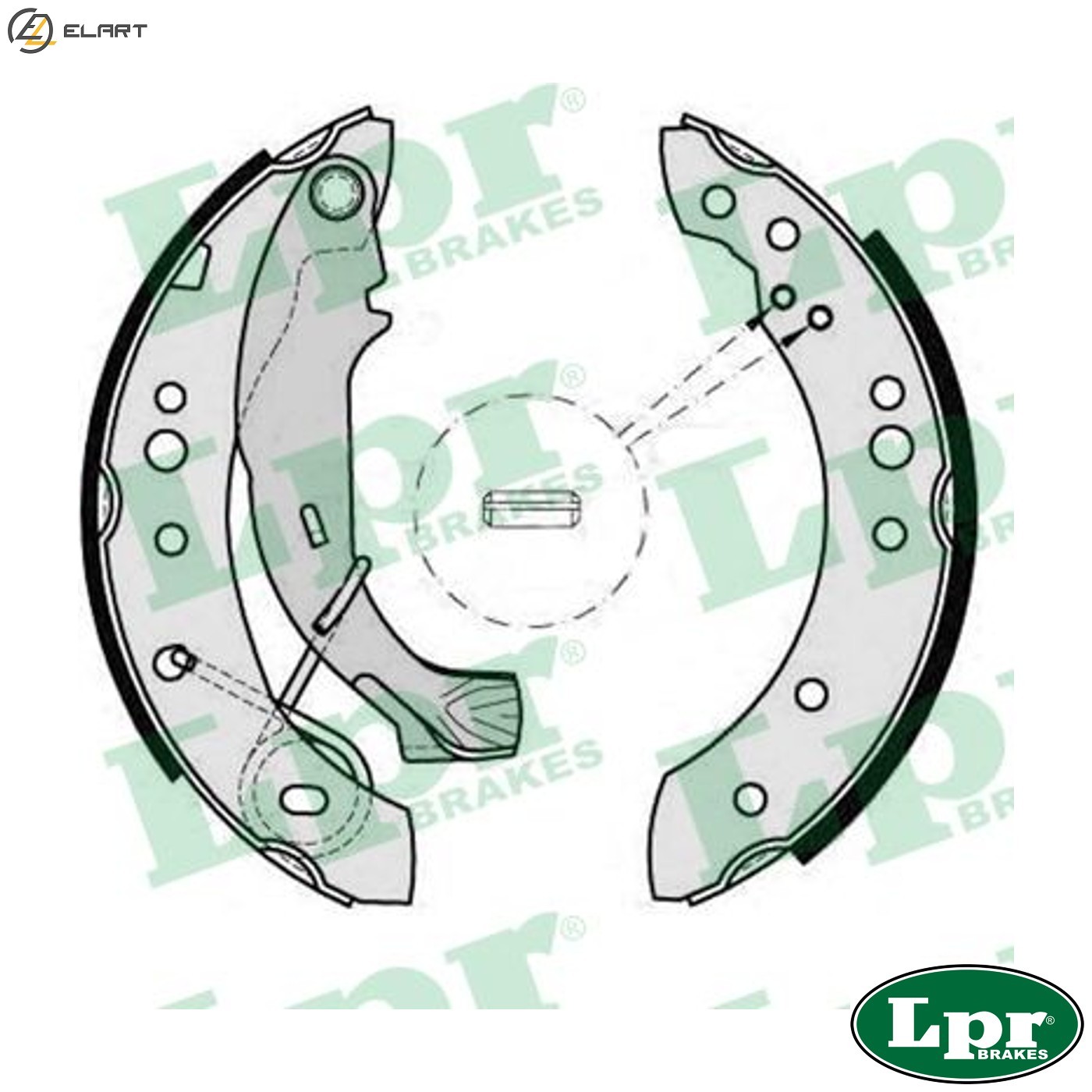 BRAKE SHOE SET 08150 FOR RENAULT CLIO/MIO/IV/Hatchback/Van/II/Mk LOGAN SYMBOL
