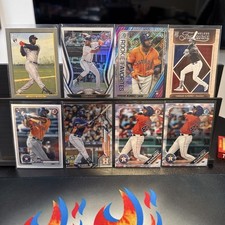 2020 Topps Turkey Red Insert Yordan Alvarez RC #6 Astros Rookie Set Of 8 Bowman