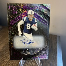 2025 Panini Black - Rookies Tyler Warren #113 Royal /99 (RC)