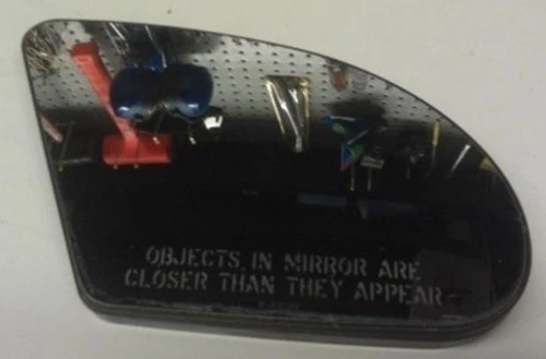 Side View Exterior Side View Mirror Glass RH 1989 90 91 92 93 94 95 96 1997 Thun
