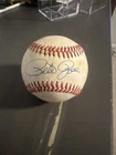 Pete Rose Autographed Baseball with Ball Cube