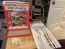 Middle Earth Role Playing Game Set MERP ICE #8100 Iron Crown Enterprises -Unused