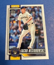 2026 Topps Series 1 Jacob Misiorowski No. 10 Brewers