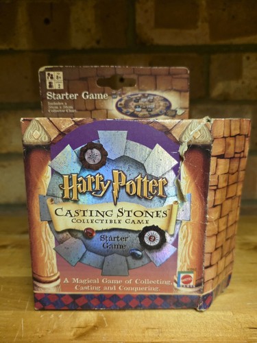 Vintage Harry Potter Casting Stones Collectable Game Starter Set Mattel Hasbro