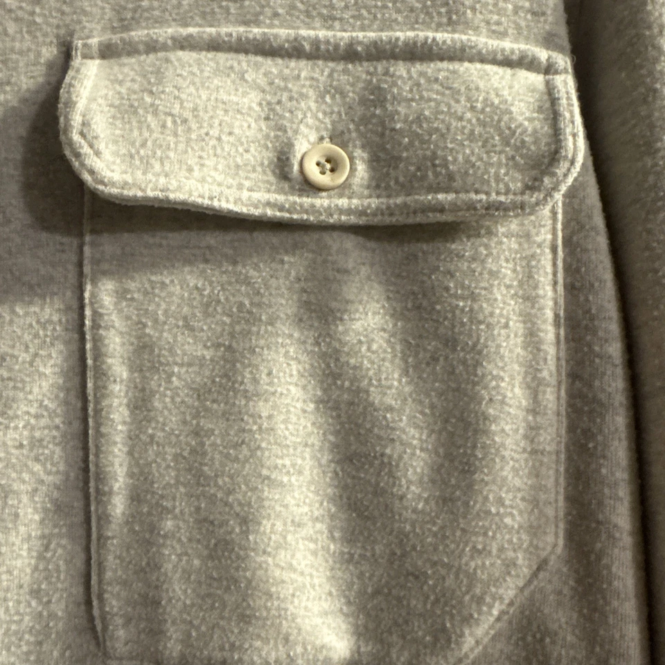 Alpine Design Wanderful Knit Button Down Shirt Soft Stretchy Men XL/XXL IVORY  - Image 3 of 4