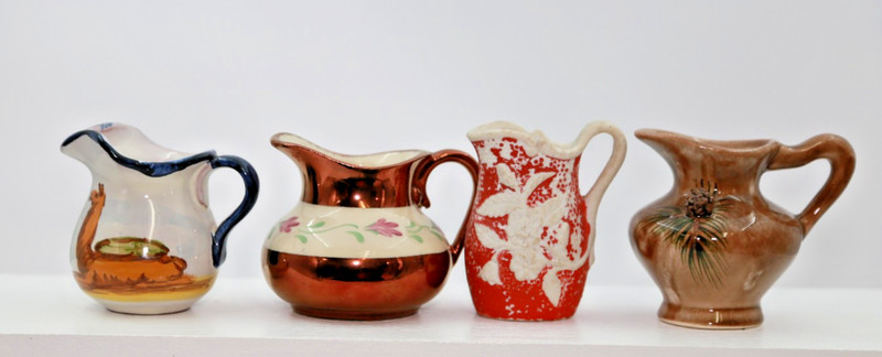 4 Collectible Pitchers.  #116