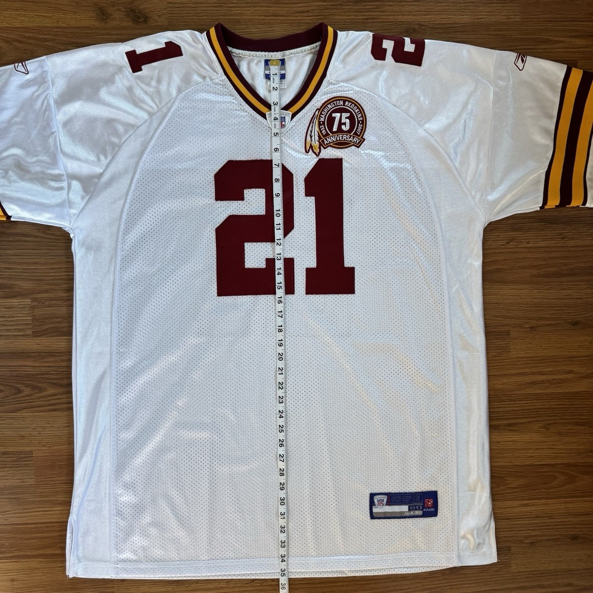 Sean Taylor Reebok 75th Anniversary Redskins Commanders NFL Jersey