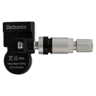 1x TPMS Tire Pressure Sensor with Silver Metal Valve for Chevr