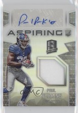 2016 Panini Spectra Aspiring 17/99 Paul Perkins #APA-PP Patch Auto 0o9