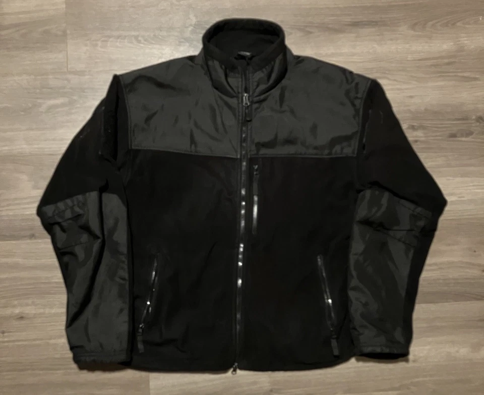 Chaqueta táctica Condor para hombre talla 3XL negra cremallera completa alfa micro polar Foto 2 de 4