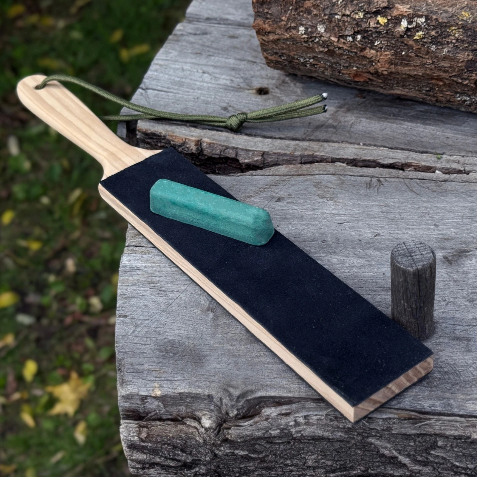 Double Sided Leather Sharpening Strop Knife Tool Honing Paddle Polishing Paste
Opens in a new window
