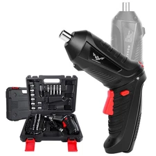 Power Screwdriver Cordless, Screwdriver Bits Set Rechargeable, 3.6V Li-ion 3....