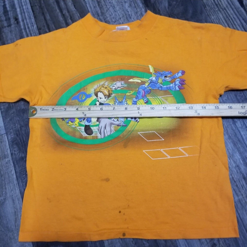 Camiseta De Colección Años 90 Digimon Digital Monsters Niños Anime Talla Juvenil 6-7 Gabumon Foto 2 de 4