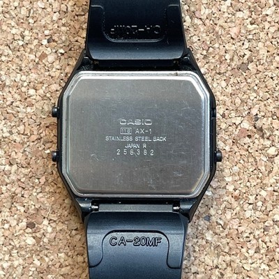 Casio AX-1 RARE early 80's melody watch. E25282 | eBay