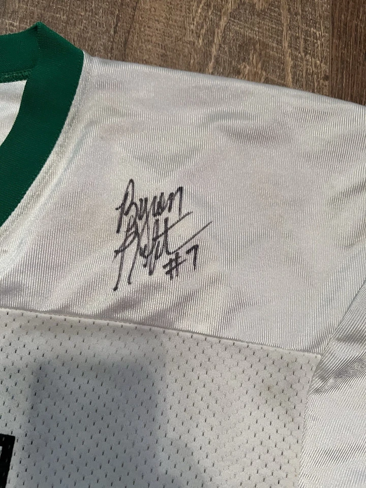 Camiseta de fútbol americano Byron Leftwich Marshall University autografiada. Foto 2 de 3