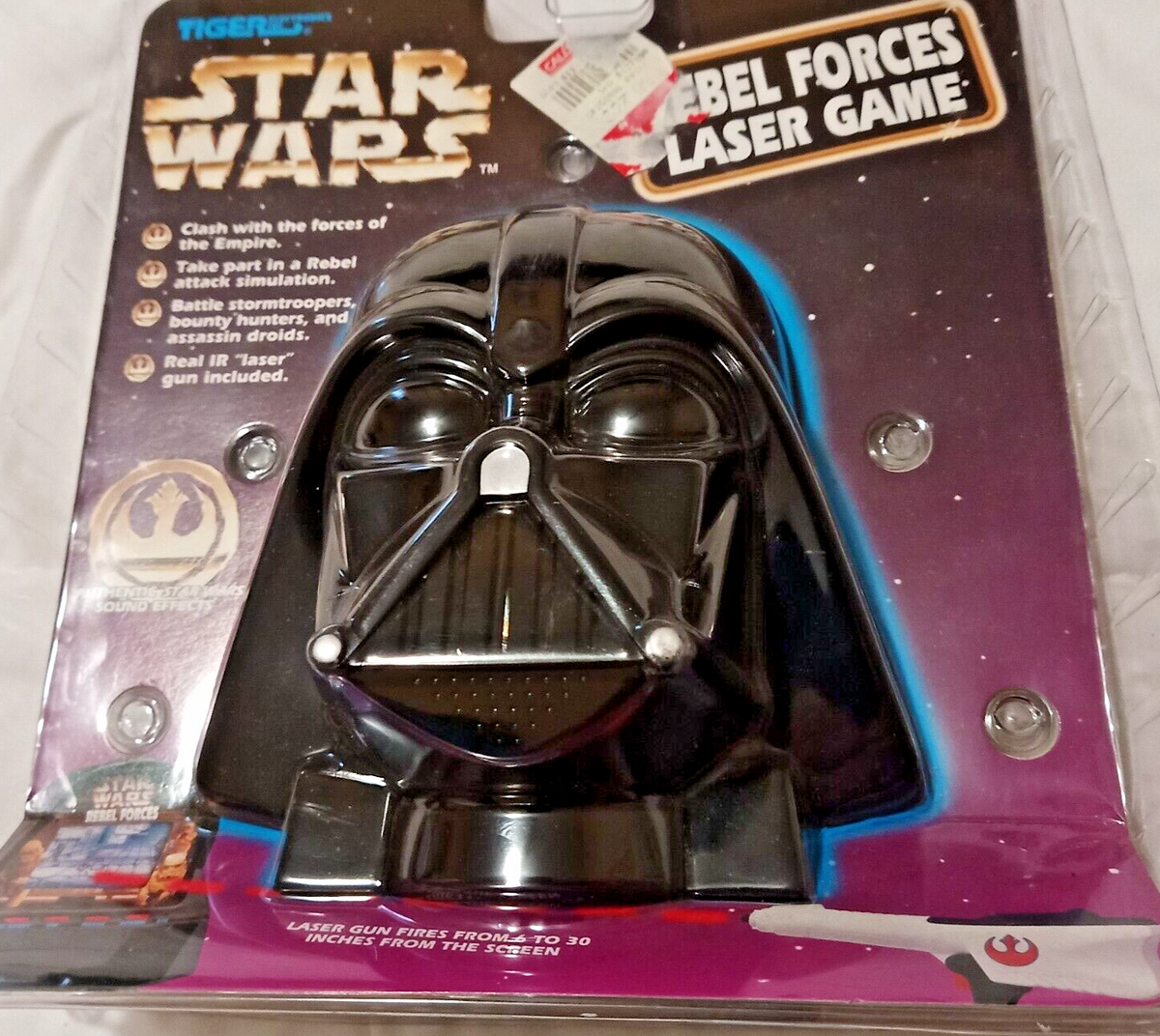 New Vintage Star Wars Electronic Rebel Forces Laser Game 1997