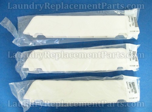 **3er-Pack** Trocknertrommel kurze Leitbleche für Whirlpool Kenmore Maytag Teil # 33001755