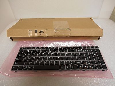 OEM New IBM Lenovo Ideapad Y570 series laptop Keyboard 25011741 9Z.N6ESC.001