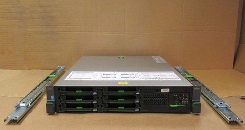 Fujitsu Primergy RX300 S8 2x Ten Core E5-2680V2 128GB RAM RAID 5x 4TB HDD Server - Picture 1 of 2