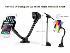 Universal Long Arm Car Phone Holder Windscreen Mount for iPhone /S20