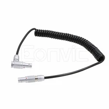 TimeCode Cable Sync Alexa Camera Lockit Sound Devices Right Angle 5 Pin to 5 Pin