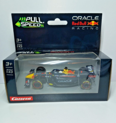 Oracle Red Bull Racing Max Verstappen No.1 Pull-Back F1 Toy Model Car Carrera
