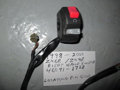 R☆さん専用 Kawasaki 1998 - 2000 ZX6-R / ZX-9R Ninja right handle switch