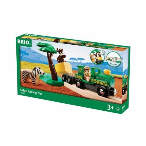 Brio BRO33720 BRIO - Starter Set Ferrovia Safari - Foto 1 di 1