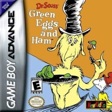 Thumbnail of ebay&reg; auction 296309710450 | GameBoy Advance – Dr. Seuss' Green Eggs and Ham Modul starke Gebrauchsspuren
