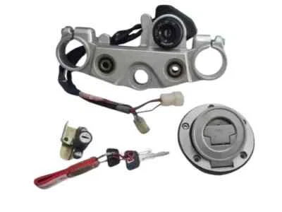 Kit De Serrure + Trapeze Fourche Yamaha BT 1100 Bulldog 2002 2003 2004 2005 2006 - Photo 1/3