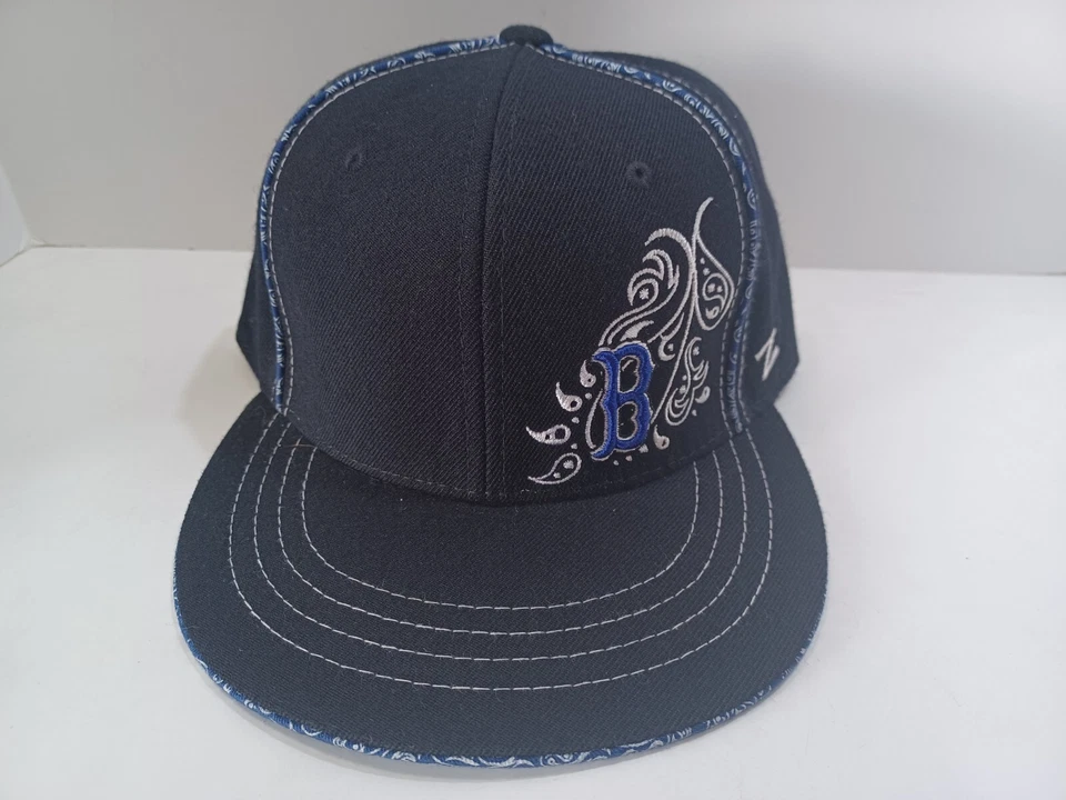 Zephyr 32/5 Chopped Boston Red Sox RARE SAMPLE Fitted Hat Cap Size 7 3/8 - Image 3 of 4