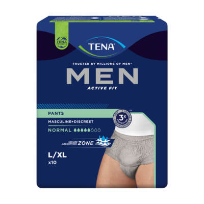 TENA MEN Active Fit Pants Normal Gr. L/XL Inkontinenzhose (10 Stück)