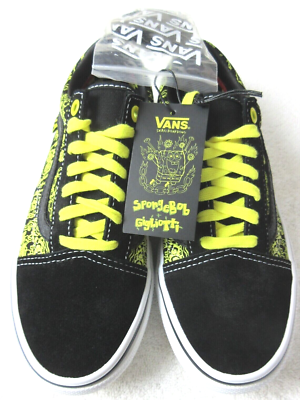 Vans x SpongeBob Gigliotti Skate Old Skool Shoes Black Yellow Men’s Size 11 NIB Size 6 - Vans Mike Gigliotti x SpongeBob SquarePants x Skate  main image 4