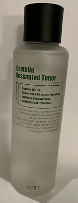 PURITO Centella Unscented Toner 200ml (6.76 fl. oz.) NEW