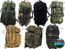 Zaino militare Assalto Small con sistema M.O.L.L.E. Softair trekking escursione