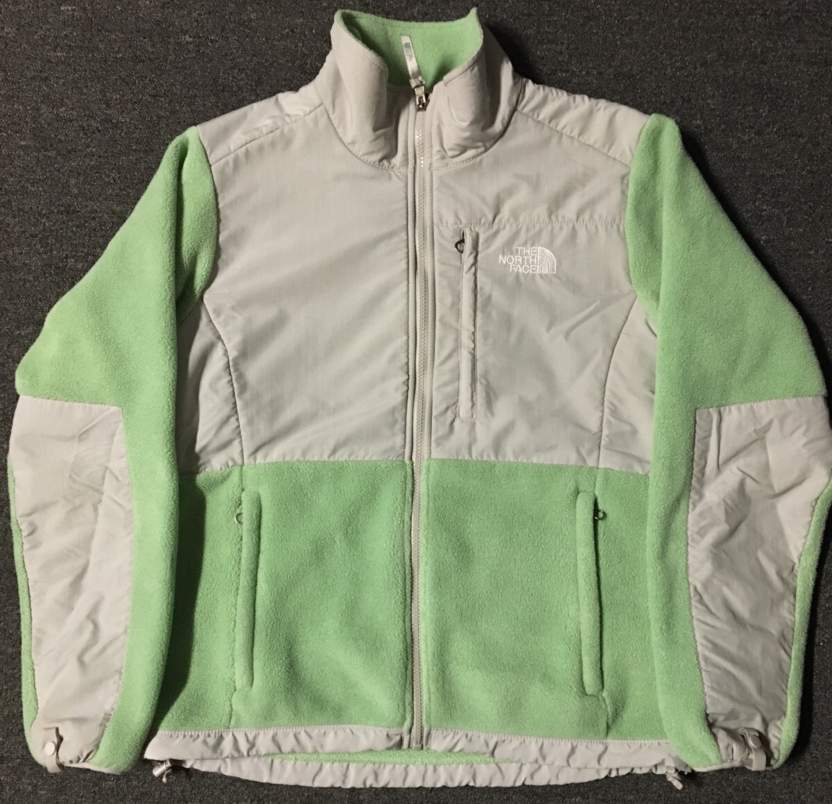 Vtg The North Face Denali Fleece Jacket M Grey Ski Hiking