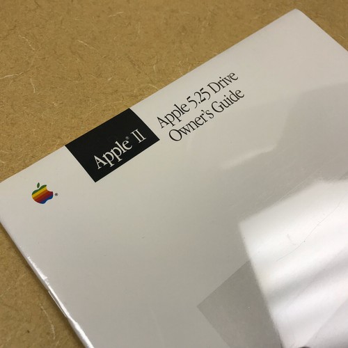 SEALED Apple 5.25 Drive Owner's Guide Apple Computer Apple II IIe IIGS IIc - Afbeelding 2 van 6
