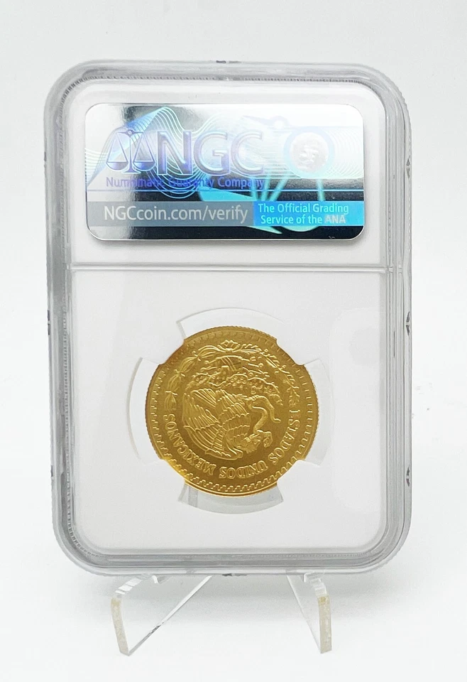 Mexico 2022 Estados Unidos Libertad 1/2 Onza Mo Gold Coin NGC MS70 - Image 2 of 3