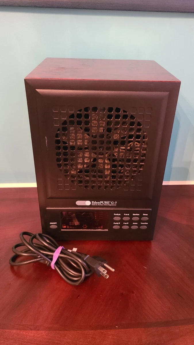 Eden PURE G 7 Home Air Purifier HEPA Ozone UV Ionizer Wood Looking Surround