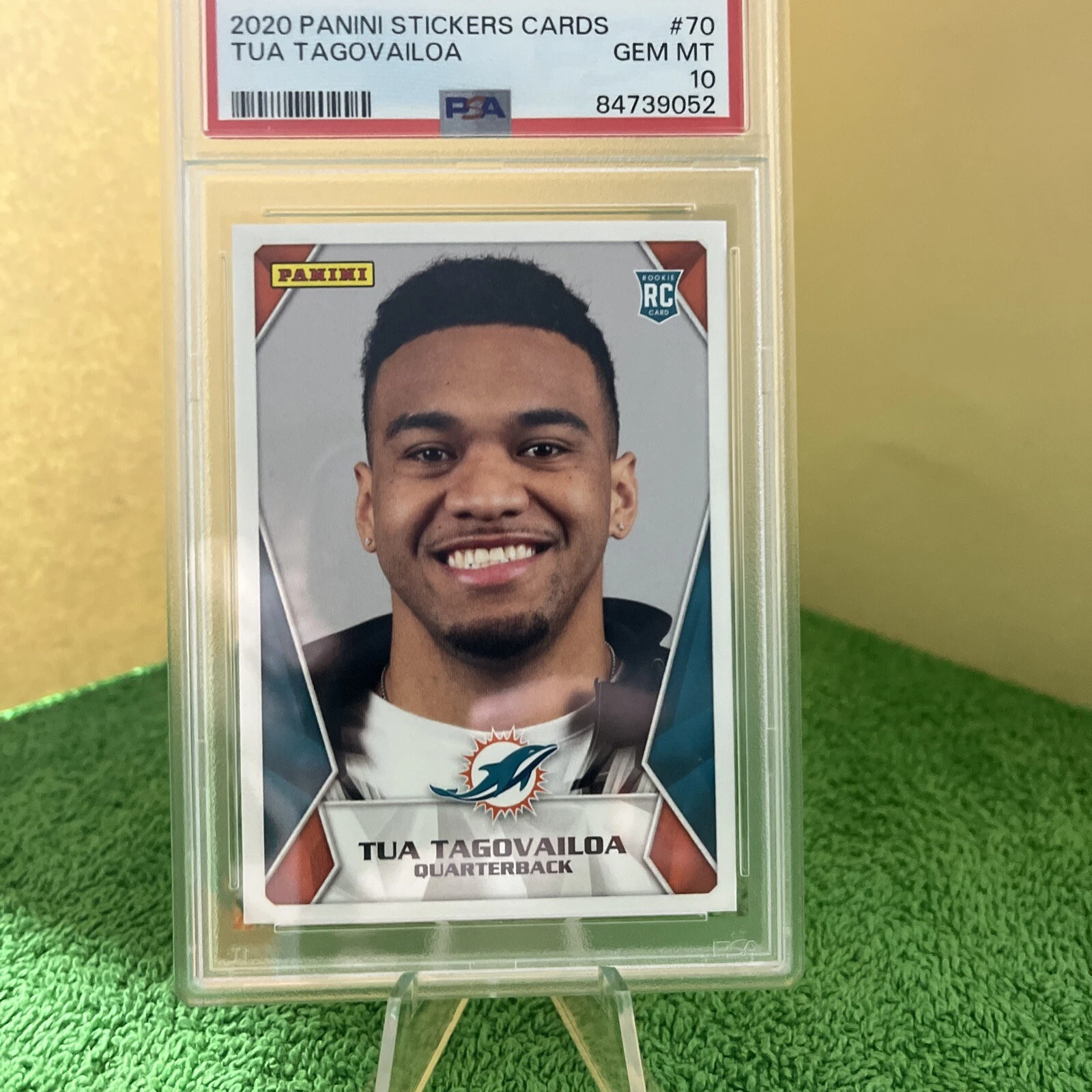 Tua Tagovailoa Panini Stickers Cards #70 Base
