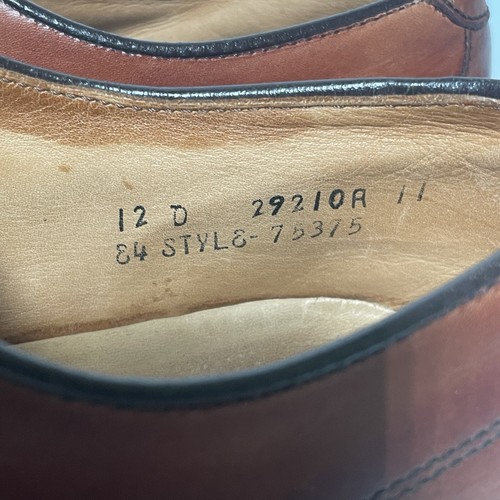 Vintage Footjoy Classics Cap-Toe Oxford Golf Shoes 12D Spikeless Made In USA - Picture 9 of 10