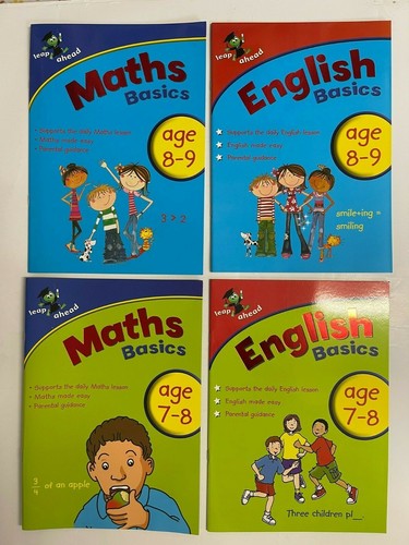 KS2 Literacy Numeracy Workbook Bundle Leap Ahead Maths & English Workbooks - 4-Book Bundle For Ages 7-9 Years Leap Ahead Maths English Workbook Bundle Age 7-9 Years - Foto 10