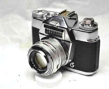 VINTAGE VOIGTLANDER BESSAMATIC CAMERA w/DYNAREX 3.4/90mm MINT 