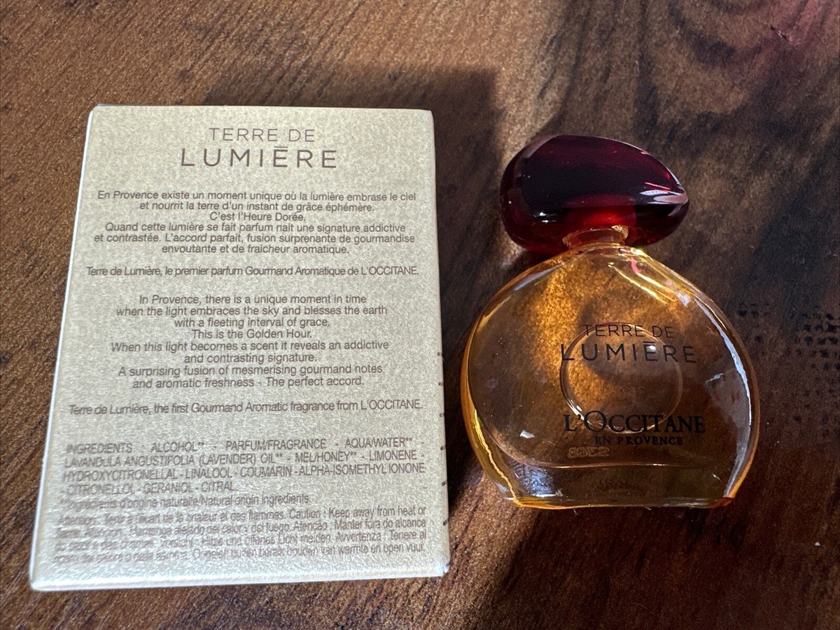 L'OCCITANE TERRE DE LUMIERE EAU DE PARFUM MINI TRAVEL SPLASH 5 ML