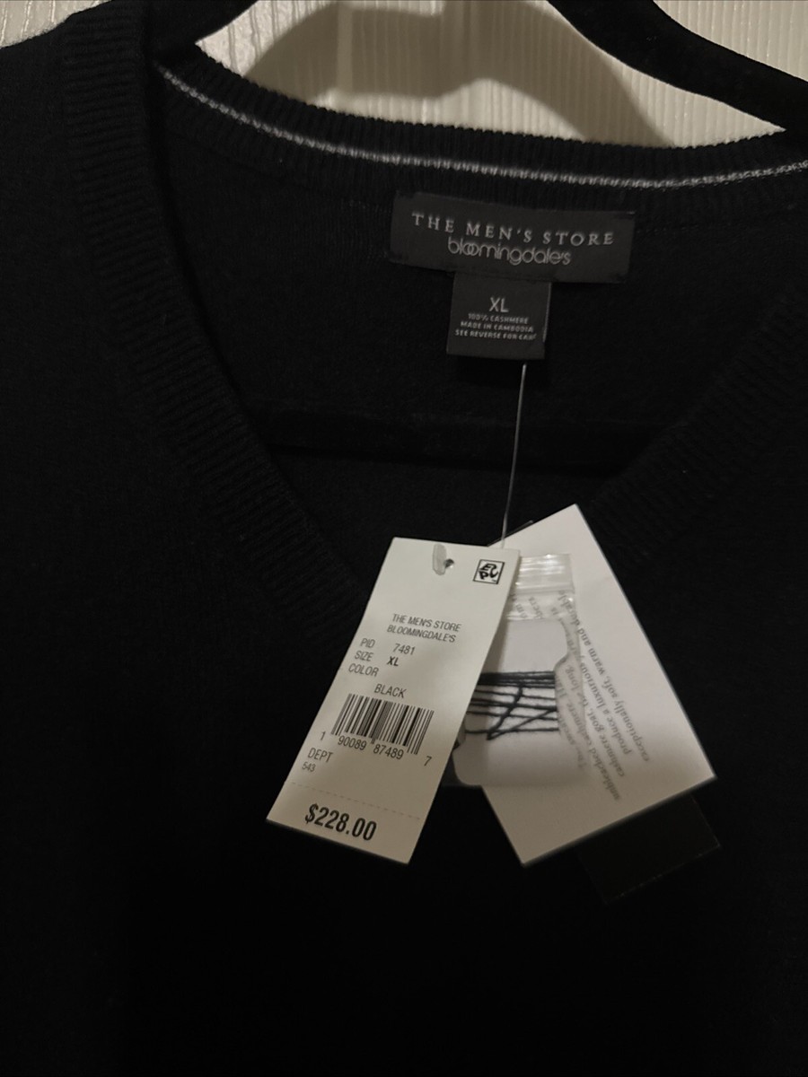 The Men's Store at Bloomingdale's Cashmere Crewneck Sweater | eBay