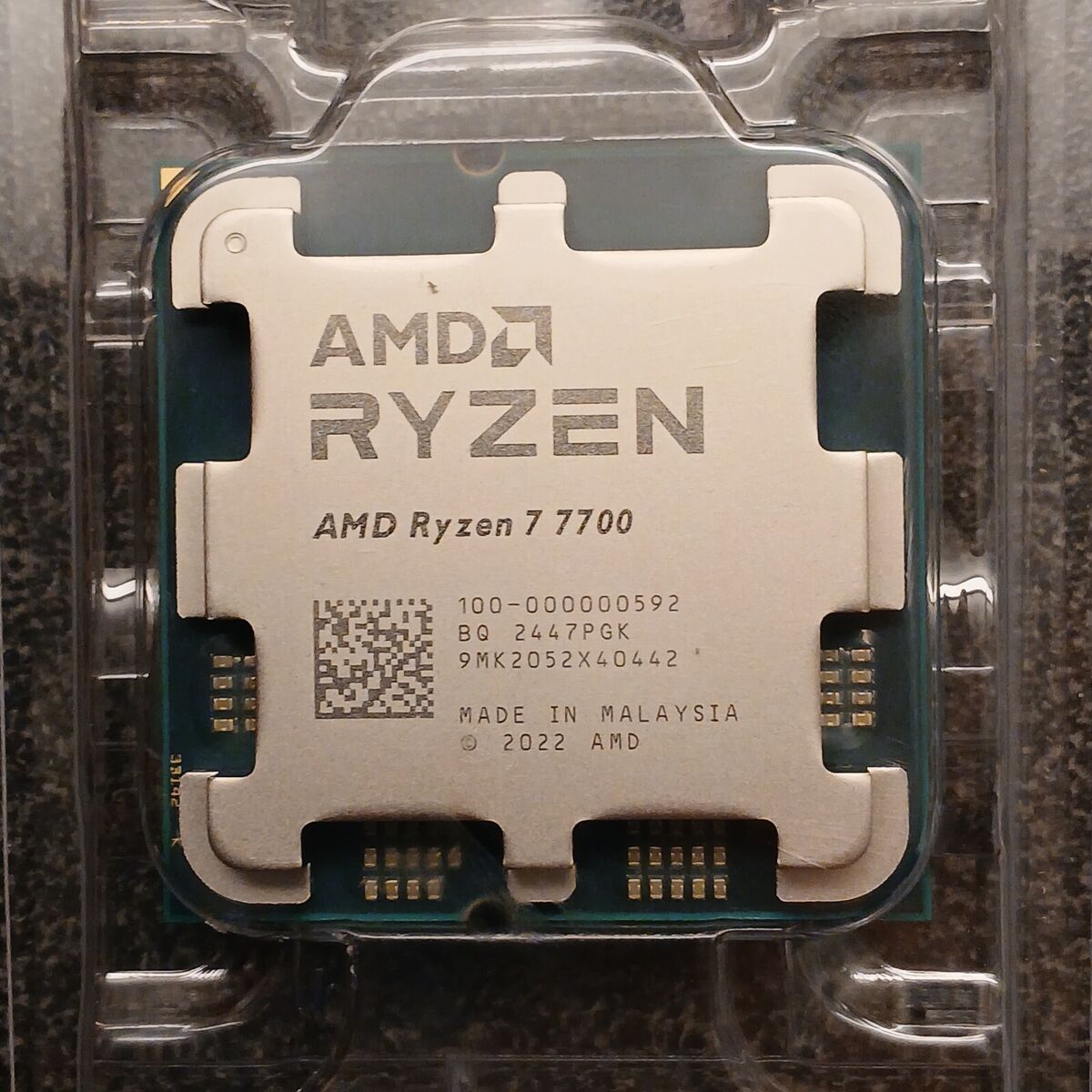 AMD Ryzen 7 7700 Processor (5.3 GHz, 8 Cores, Socket AM5 AMD Ryzen 7 7700 Processor (5.3 GHz, 8 Cores, Socket AM5
