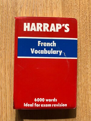 Harrap's French Vocabulary (Mini study aids) Ideal revision aid e.g. GCSE