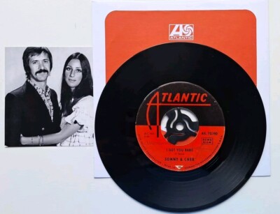 Sonny & Cher''I Got You Babe'' 1965 Atlantic Record Original German Issue 7''Single