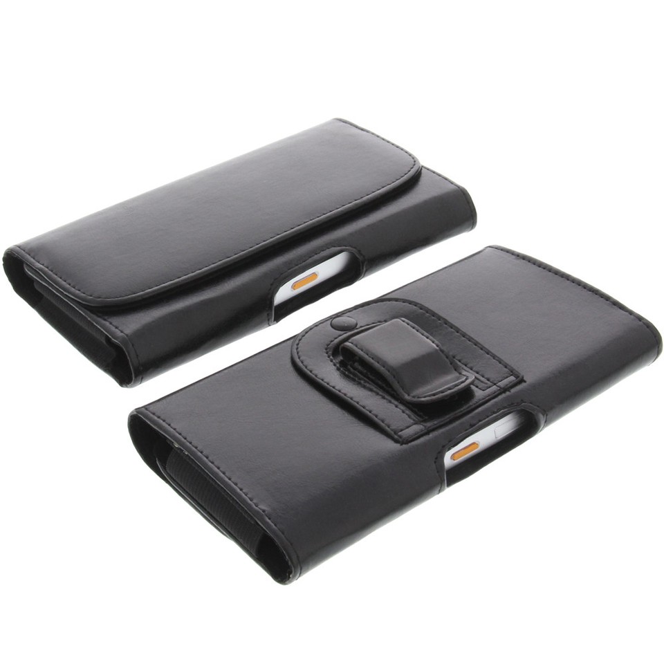 Gcepls Marsupio Orizzontale In Vera Pelle Con Clip In Metallo - Foto 9