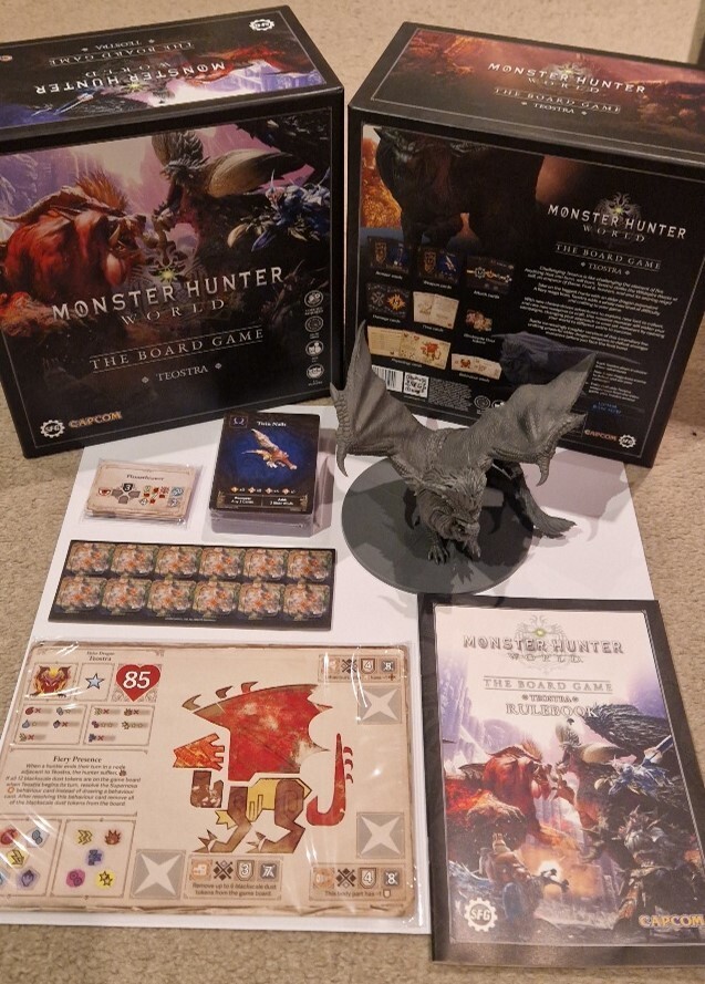 Monster Hunter World The Board Game All-In Pledge Kickstarter